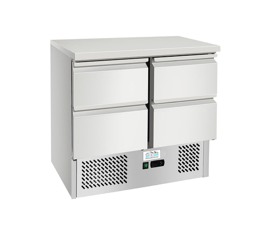 4 Drawer Refrigerated Counter