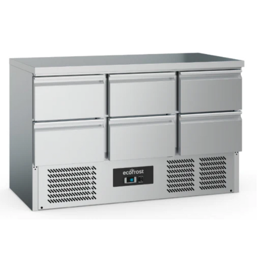 6 Drawer Refrigerated Counter 7950.5085
