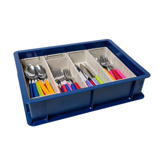 Cutlery Container 4  Compartment With Optional Case