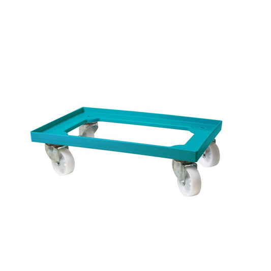 Pizza Dough Tray Dolly Turquoise
