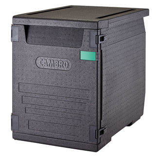 Cambro EPP GoBox Insulated Front Loading Food Pan Carrier 126 Litre with 6 Rails EPP4060F6R110