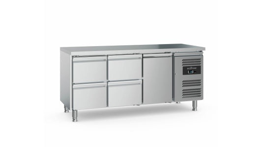 1 Door 4 Drawer Refrigerated Counter CR5175
