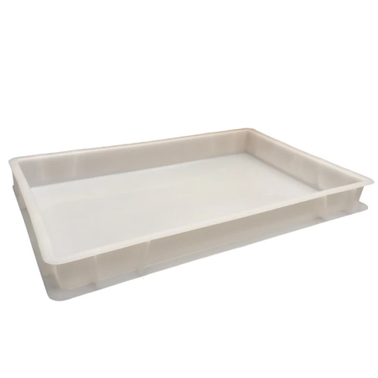 Stacking Container / Freezable Pizza Confectionery Dough Tray 600 x 400 x 64H